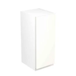 Kitchen Kit Rigid J-Pull 300mm Wall Cabinet - Super Gloss - White - Pre-Assembled - RKKJ0011