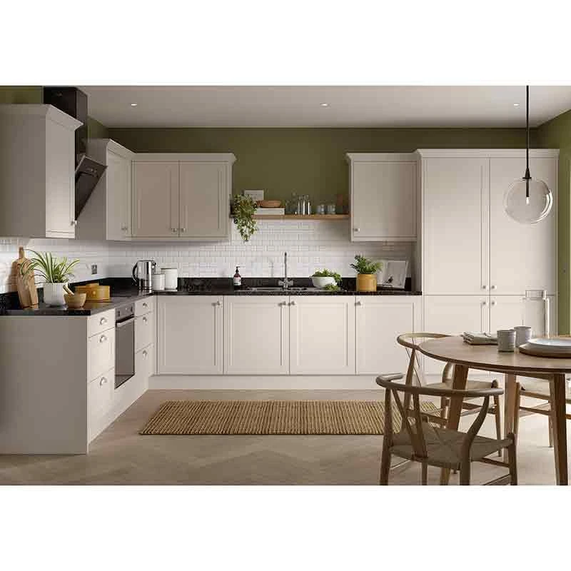 Kitchen Kit Shaker 600mm Bridging Cabinet - Ultra Matt - Cashmere - Flatpacked - FKKH0619 4 Kitchen Kit Shaker 600mm Bridging Cabinet - Ultra Matt - Cashmere - Flatpacked - FKKH0619 - Image 2