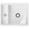 Franke Kubus 1.5 Bowl Undermount Ceramic Kitchen Sink Reversible KBK 160-38-12 - White - 126.0438.484 -Kitchen Shop kubus 1.5 126.0330.614