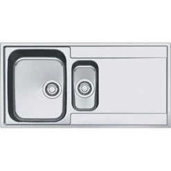 Franke Maris 1.5 Bowl Inset Kitchen Sink R/H Drainer MRX 251 - Stainless Steel - 127.0305.147