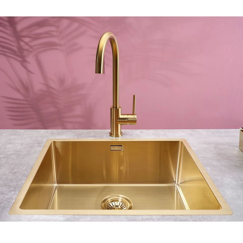 Reginox Miami 1 Bowl Integrated Sink - Copper - MIAMI 50X40 COPPER 3 Reginox Miami 1 Bowl Integrated Sink - Copper - MIAMI 50X40 COPPER
