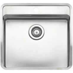 Reginox Ohio Tapwing 50 X 40 Elite Integrated Stainless Steel Kitchen Sink - OHIO 50X40 TW -Kitchen Shop ohio5040tapwing 1