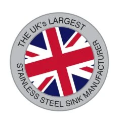 Rangemaster Michigan 1 Bowl Stainless Steel Kitchen Sink - MG9501/ 7 Rangemaster Michigan 1 Bowl Stainless Steel Kitchen Sink - MG9501/ -Kitchen Shop rangemaster uk logo