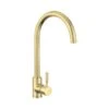 Rangemaster Aquatrend Single Lever Monobloc Kitchen Tap - Brushed Brass - TRE1SLBB/ -Kitchen Shop t r tre1slbb