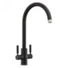 Rangemaster Intense Dual Lever Monobloc Kitchen Tap - Matt Black - TID1MB/ 2 Rangemaster Intense Dual Lever Monobloc Kitchen Tap - Matt Black - TID1MB/ -Kitchen Shop tid1mb