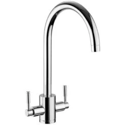 Rangemaster Aquatrend 1 Dual Lever Monobloc Kitchen Tap - Chrome - TRE1CM/