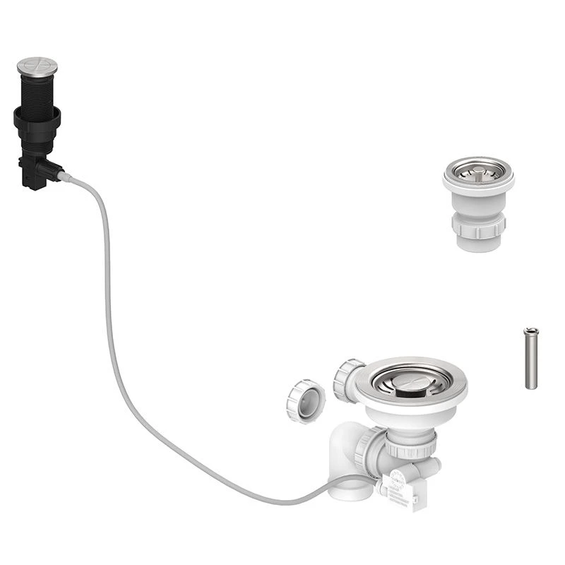 Thomas Denby Presto Automatic Waste Kit (Harmony MB / Lydian Chef & Melody Pro) - Stainless Steel - WP15SS 3 Thomas Denby Presto Automatic Waste Kit (Harmony MB / Lydian Chef & Melody Pro) - Stainless Steel - WP15SS